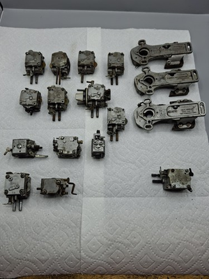 #ad Vintage Chainsaw Trimmer Carburetor Lot Homelite Zama Walbro Tillotson As Is $109.99