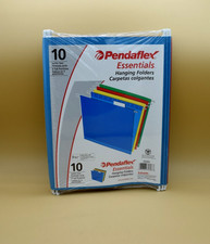 Pendaflex Essentials Colored Hanging Folders 5 Tab Letter size 10ct 75707