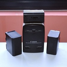 Batteries BP-945 dual charger Ch910B Canon XL1, XL1S, XL2, XH-A1, XM1, XM2