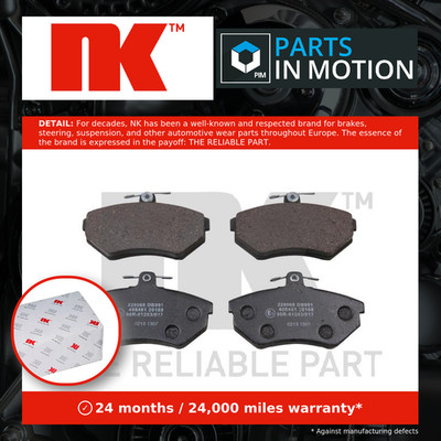 Brake Pads Set Front 229968 NK 357698151A 357698151D 357698151H 533698151 New
