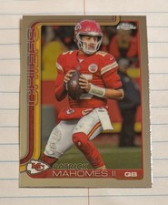 🔥 2025 Topps Chrome Patrick Mahommes #148 Base Kansas City Chiefs