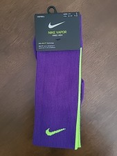 Nike Football Vapor Knee High Football Socks Women's Size 4-6 Youth 3Y-5Y Purple