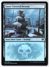 Snow-Covered Swamp Foil L Kaldheim 281 NM