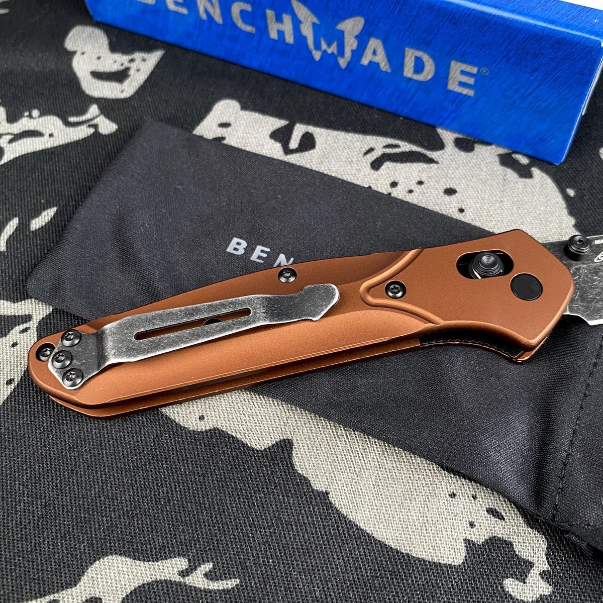 Benchmade 940BK-03 Osborne Burnt Copper Aluminum MagnaCut Blade