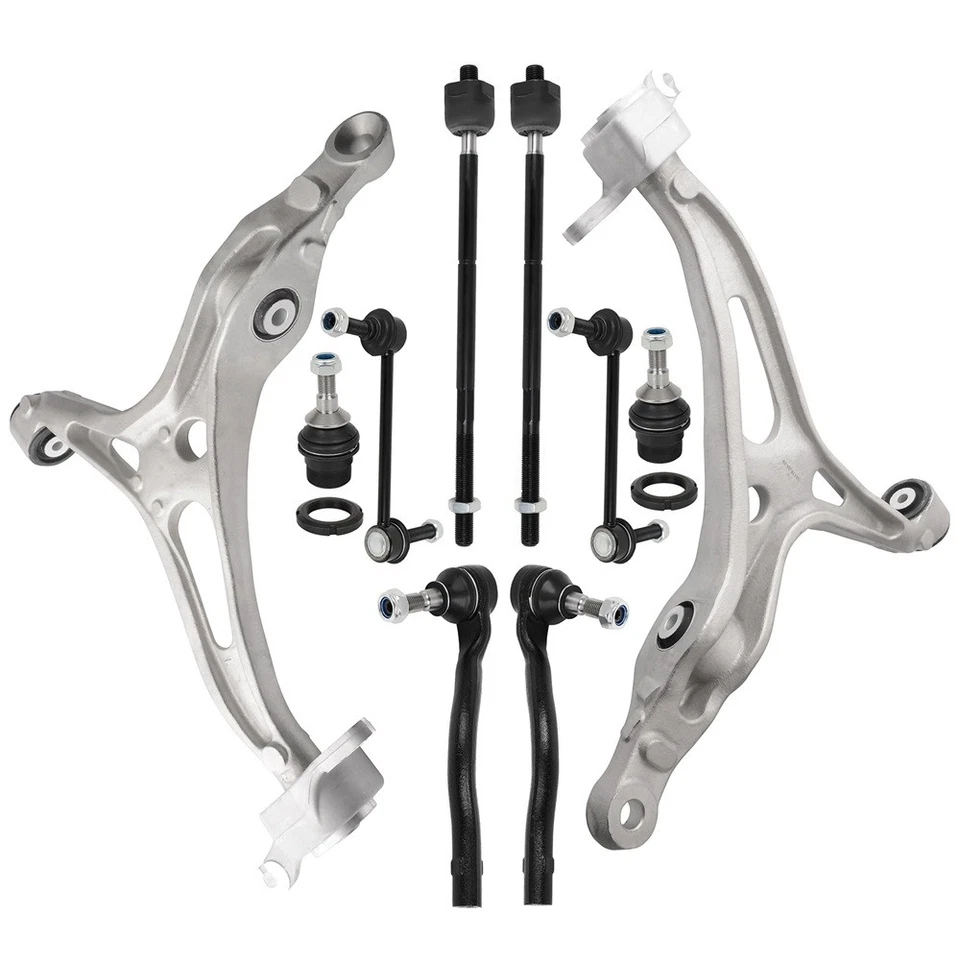 10x Front Control Arm Ball Joint Tie Rod For 2007-2011 Mercedes-Benz GL450 ML350 - Image 2 of 4