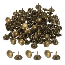 500Pcs Upholstery Tacks 0.35" x 3/8" Thumb Nails Pins for Sofa Furniture