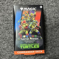 Magic: The Gathering Teenage Mutant Ninja Turtles Commander Deck - Turtle Power