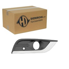 DIEDERICHS BLENDE CHROM/SCHWARZ STOßSTANGE RECHTS passend für RENAULT KOLEOS mit