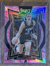 2025 Panini Select WNBA - Concourse Bridget Carleton #84 Pink Camo Prizm /175