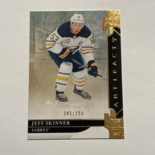 Jeff Skinner 2019-20 Artifacts Copper Parallel #63 Buffalo Sabres /299