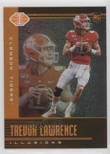 2021 Panini Chronicles Draft Picks Illusions Orange Trevor Lawrence #101 uk2