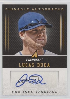 2013 Panini Pinnacle Auto Lucas Duda #LD Auto oh8