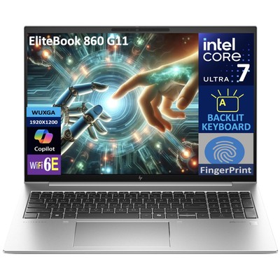 HP EliteBook 860 G11 16'' WUXGA Intel Ultra 7 165U 16GB RAM 512GB SSD W11P Laptop