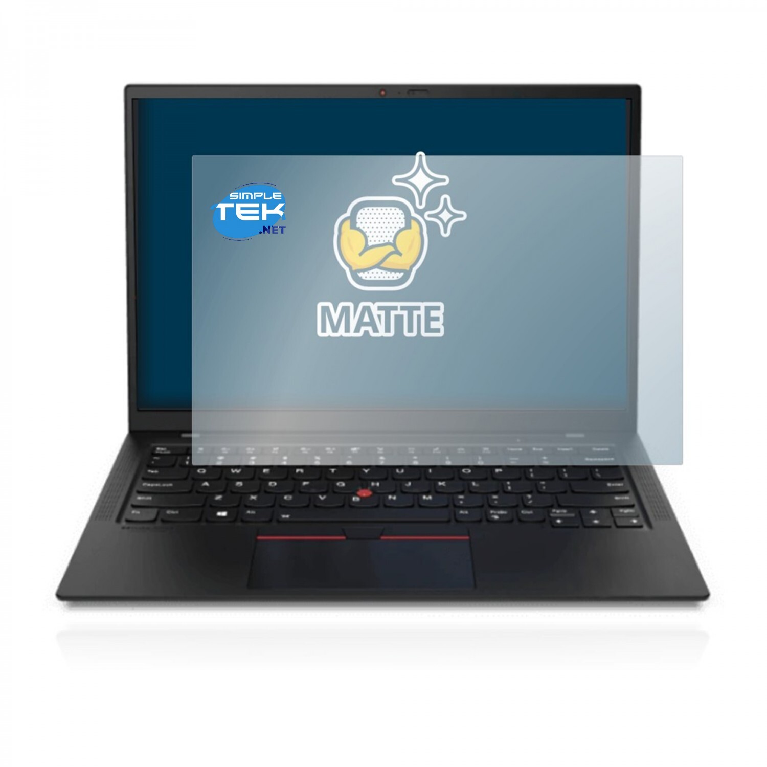 2 X Pellicola Opaca Antiriflesso Compatibile Con Lenovo Thinkpad X1 Tablet Gen 2