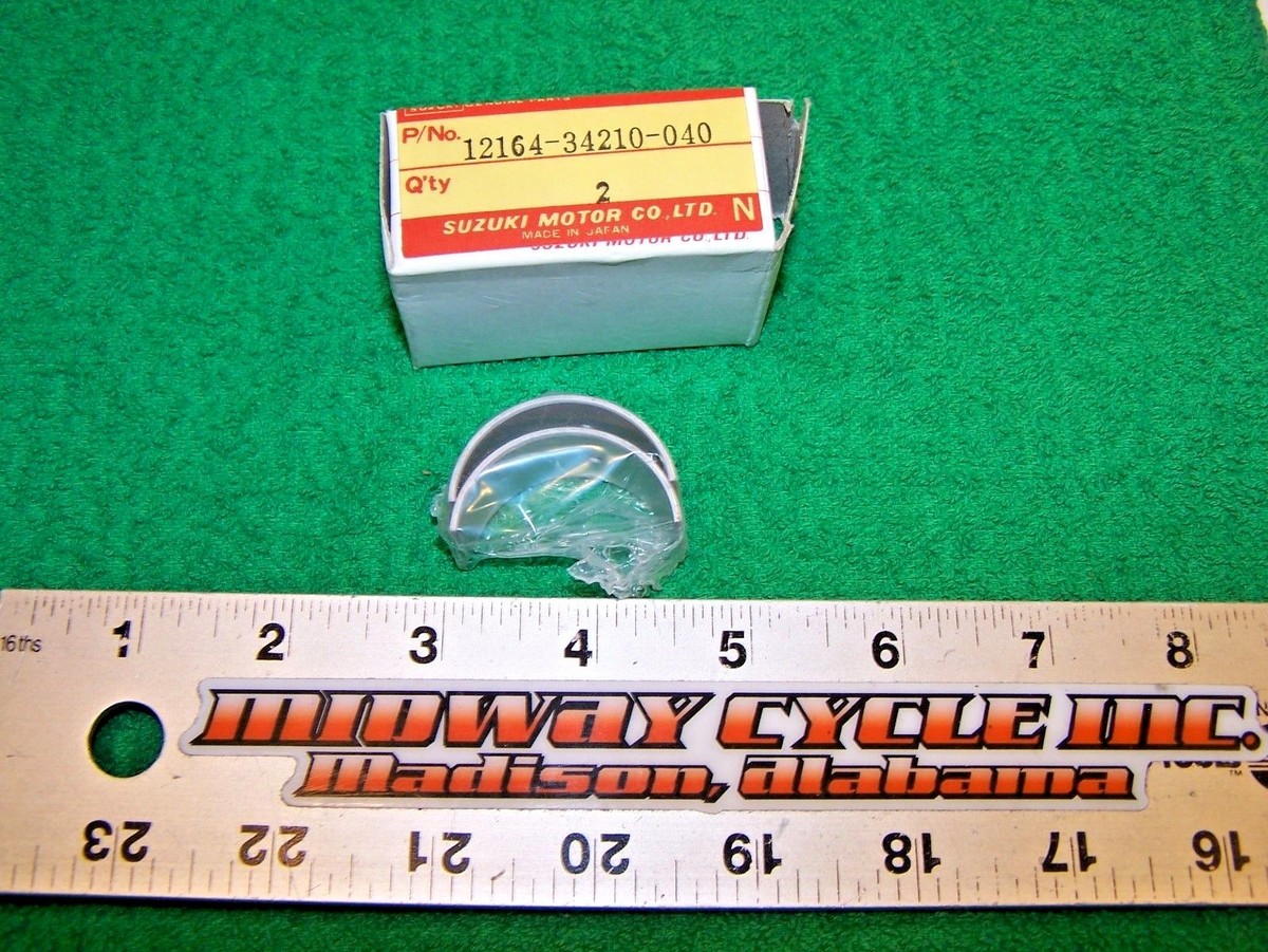 SUZUKI GS650 GSX600 NEW OEM CRANK PIN ROD BEARING YELLOW 12164