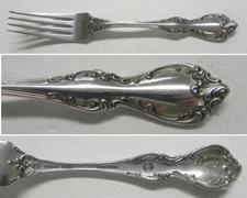 Towle DEBUSSY 1959 Sterling Silver 7-1/2" Dinner Fork, No Mono
