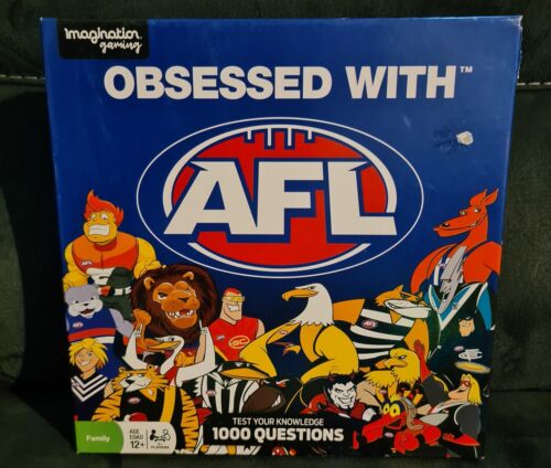 Obsessed With AFL Trivia Board Game Test Your Knowledge Aussie Football 2017 - Picture 1 of 10