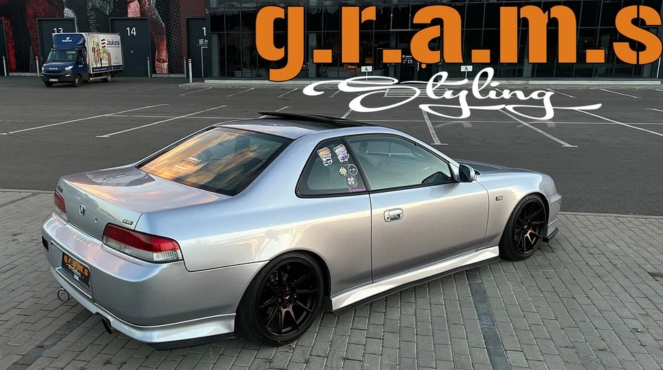 Honda Prelude MK5 OEM Style Side Skirts v9 - Image 2 of 4