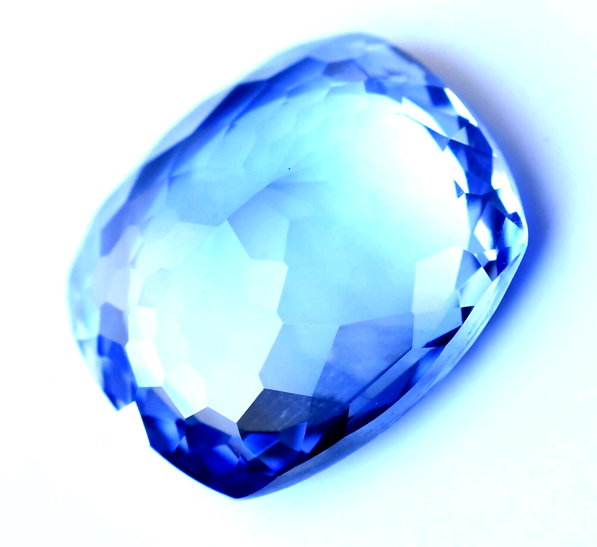 Zaffiro Naturale Da 650-700 Ct, Gemma Di Zaffiro Blu Grezzo Africano - Foto 2