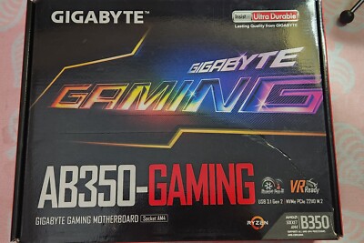 Gigabyte Gaming: GA-AB350-Gaming AMD AM4 B350/rev. 1.0 Motherboard