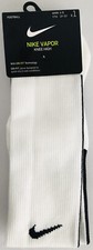 NIKE Youth Vapor Knee High Soccer Socks sz S Small 3Y-5Y Black White OTC
