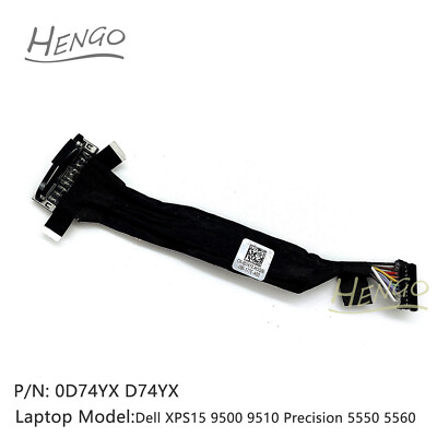 New For Dell XPS15 9500 Precision 5550 M5550 Battery Cable Line