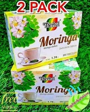 2 Boxes TE de MORINGA / MORINGA TEA 50 bags 2 grs ea Antioxidants Free Shipping