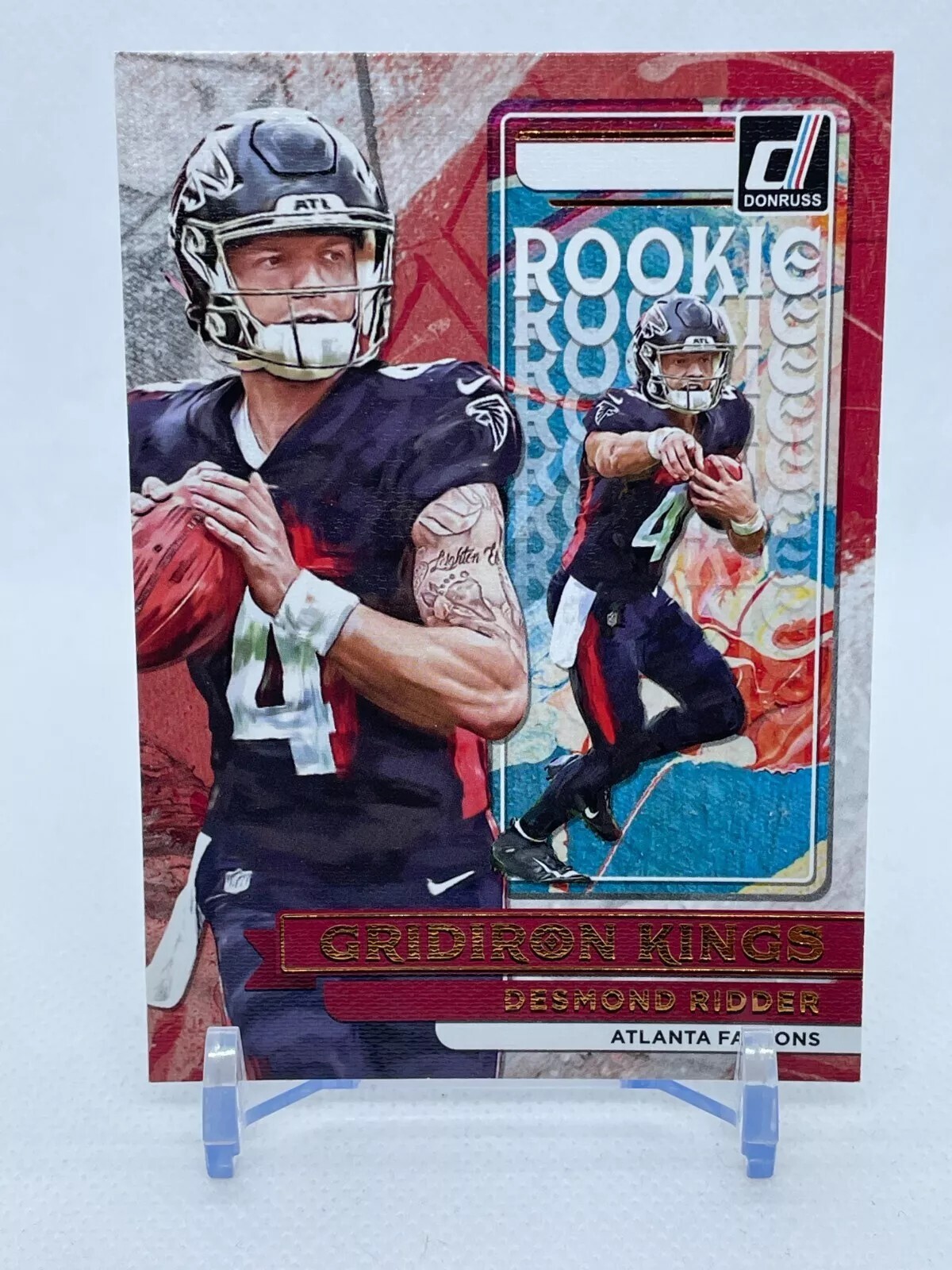 2022 Donruss Desmond Ridder Rookie Gridiron Kings #RGK-4 Rc