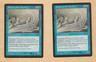 MTG Magic the Gathering Knight of the Mists x2 Visions Blue