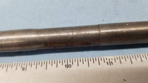 ITW 5/8"-36 Serrated Broach Splined hole 24513 PL.607 128-3-2-1 24" OAL Aircraft - Picture 3 of 21