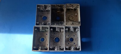 Weatherproof, Single Gang, Electrical Box, Red Dot, PerfectLine, Lot 6 ...