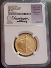 ✰2016-W WEST POINT Walking Liberty 24K GOLD 1/2 OZ Coin NGC SP70 E Jones SIGNED✰