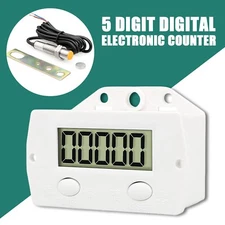Digital 5 Digit Electronic Counter Puncher Magnetic Inductive Proximity Switch