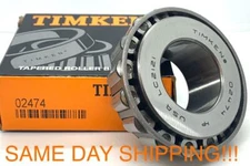 TIMKEN 02474 TAPERED ROLLER BEARING SAME DAY SHIPPING!!!