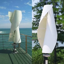 2000W Vertical Axis Wind Turbines 48V 96V 120V 220V Windmill Wind Generator Kit