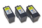 3 cartucho de impresión para Lexmark Z735 X3480 Z730 X3450 X3470 18ml