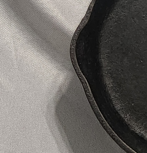 Vintage Cast Iron Skillet Pan 6" Small Double Spout Unmarked Unseasoned USA - Picture 5 of 9