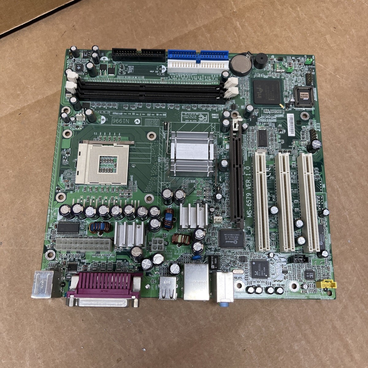 MSPK 5台 MSI Micro-Star MS-6579 Ver: 1.0 Motherboard HP 5187-1081 Tested