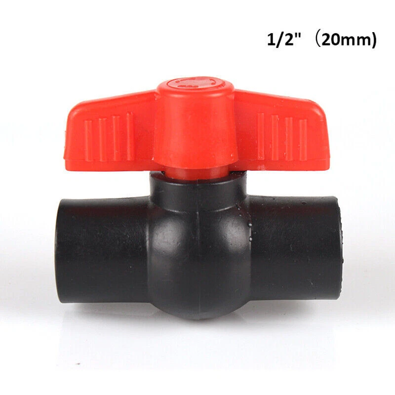 Kugelhahn PVC Absperrhahn Absperrventil Klebemuffe Beidseitig 20/25/32 mm - Bild 4 von 4