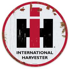 LARGE 36" International Harvester IH Logo Farming / Tractor Metal Sign - 42080