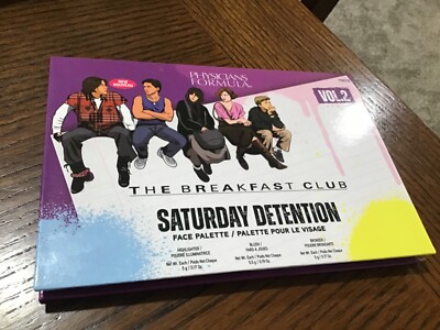 PHYSICIANS FORMULA THE BREAKFAST CLUB SATURDAY DETENTION FACE PALETTE VOL 2 NEW!