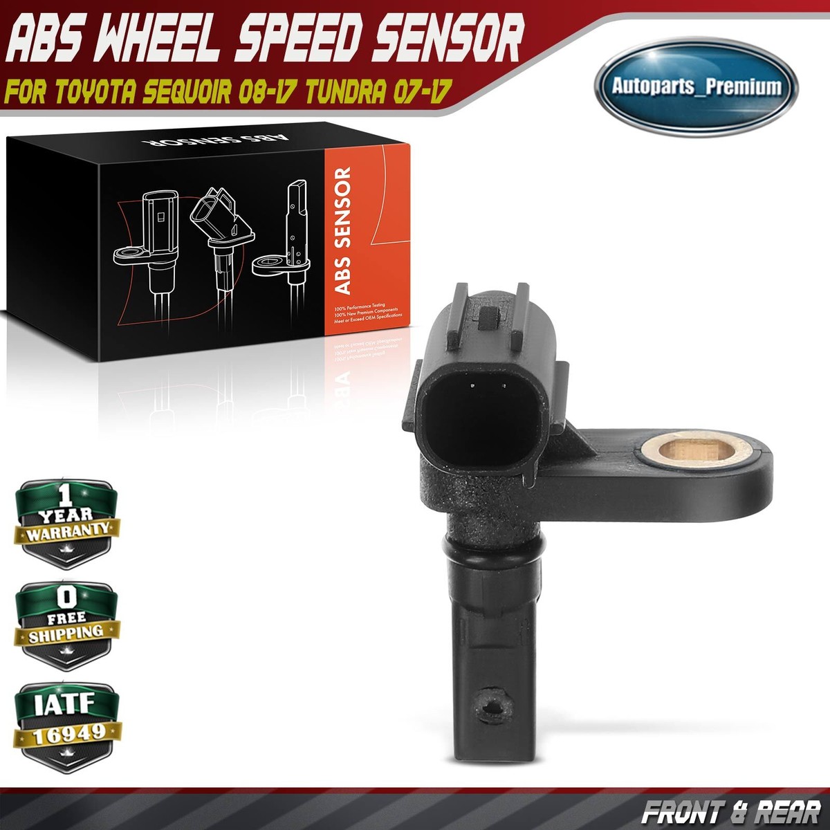 ？ ABS Wheel Speed Sensor for Toyota Sequoia 2008-2017 Tundra