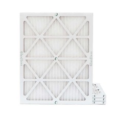 Glasfloss ZL 20x24x1 MERV 10 Pleated AC Furnace Air Filters. Quantity 4.