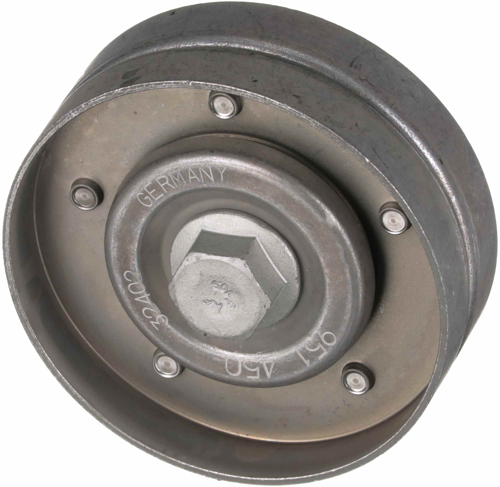 GATES T36083 Deflection/Guide Pulley, V-ribbed belt for SEAT,SKODA,VW