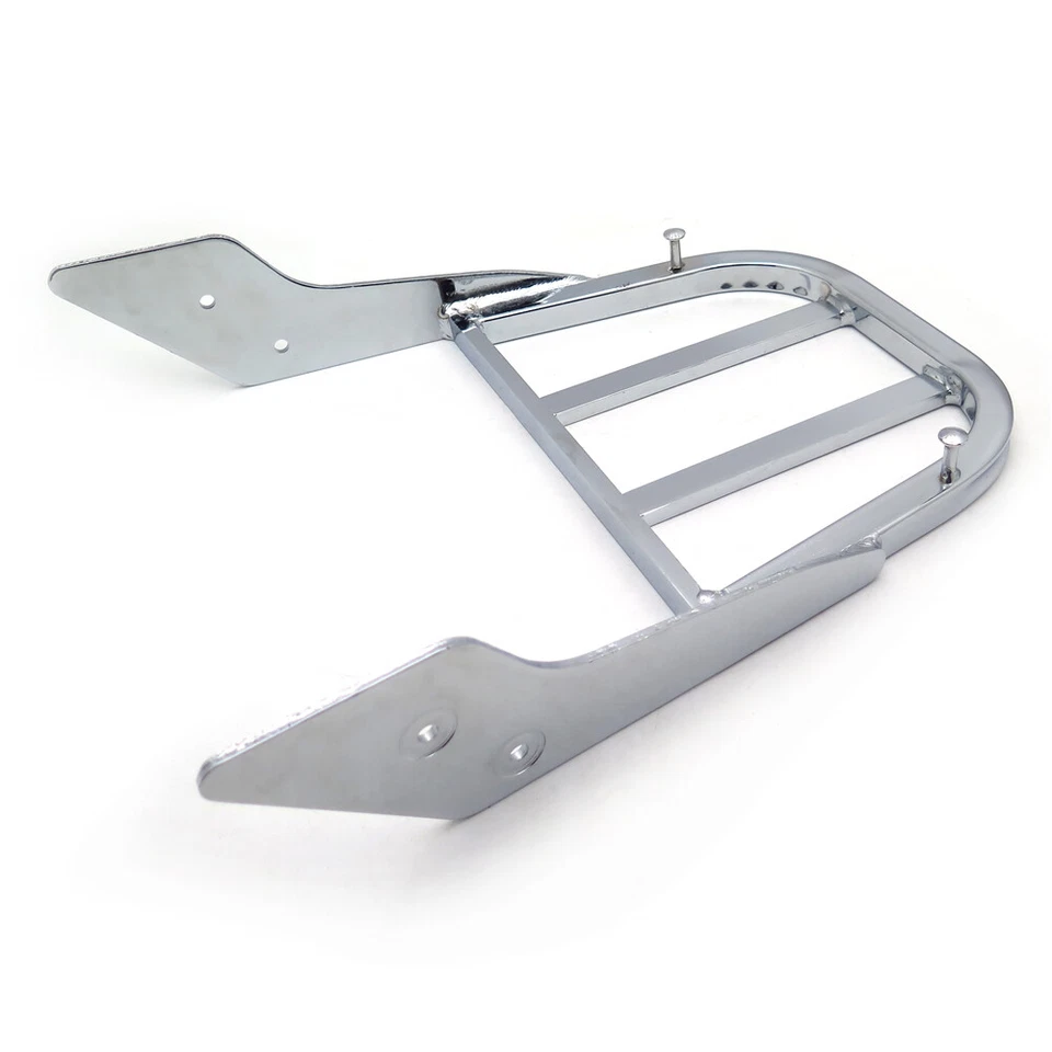 Portaequipajes cromado para Honda VTX 1300N/r/S 2003-2006 y 1800N/R/S 2002-2008 Foto 4 de 4