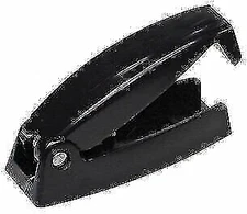 RV Designer E210 Black Rounded Baggage Door Catch, (Pair)