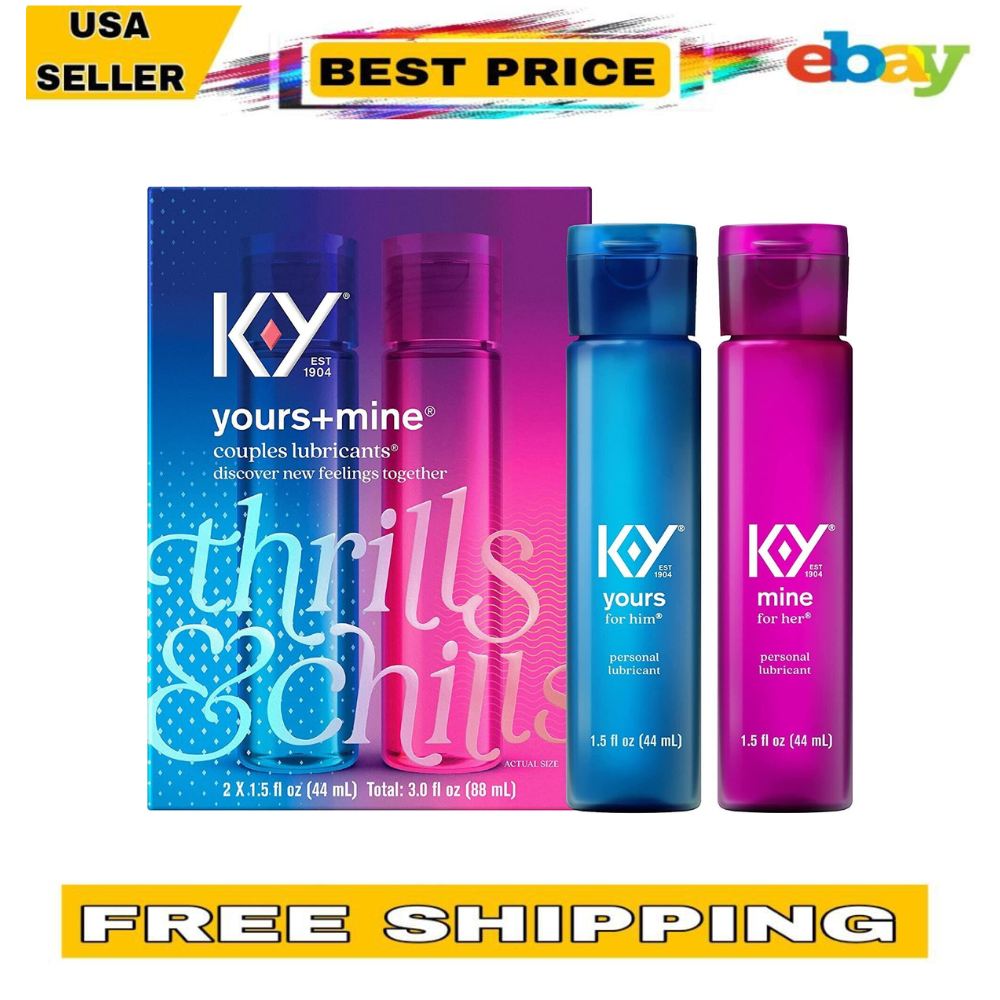 KY Jelly His And Hers Best Stimulating Lubricant for Him Women Sex