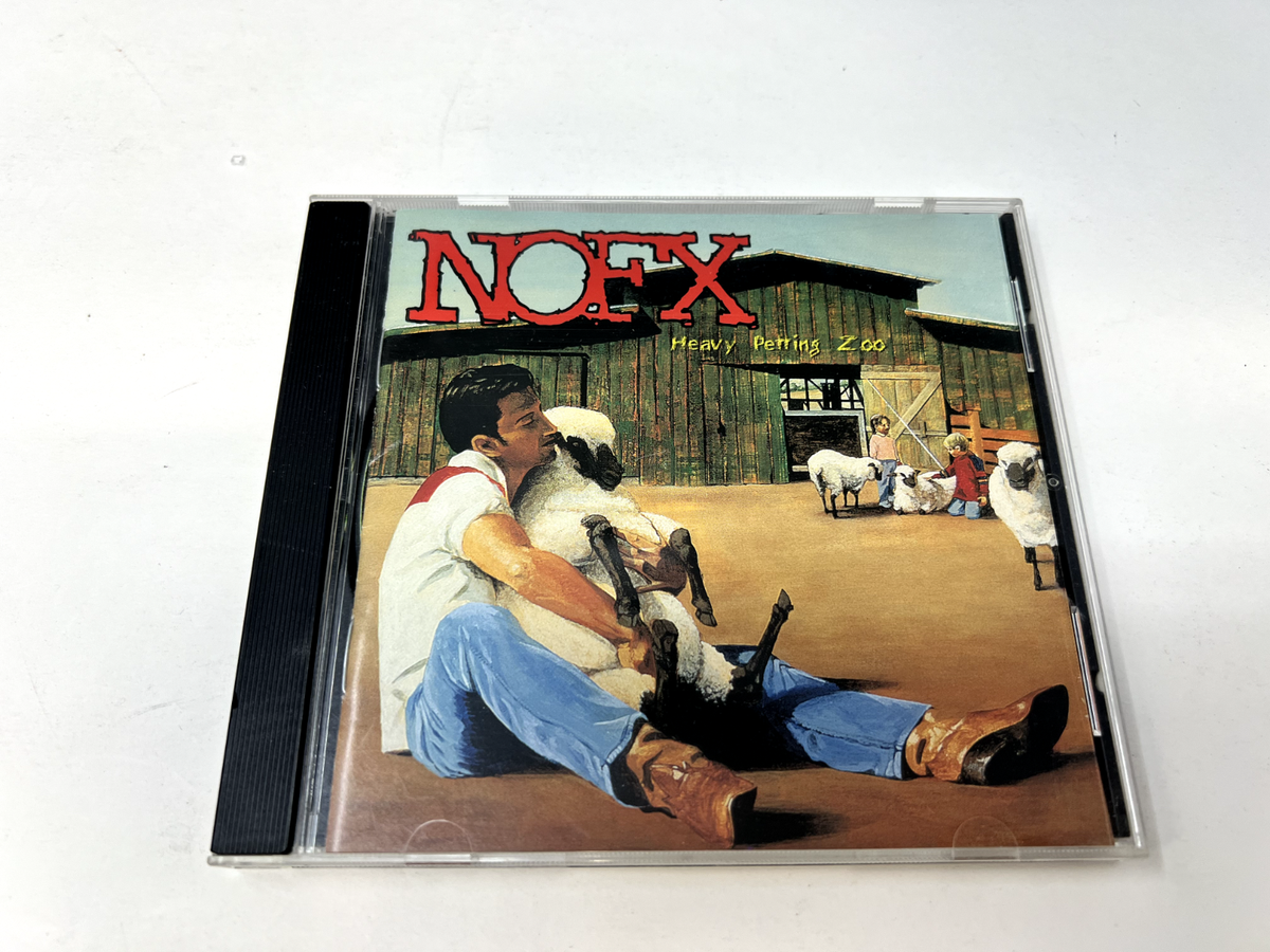1996 Vintage NOFX Heavy Petting Zoo Punk Album Music CD EUC Tested