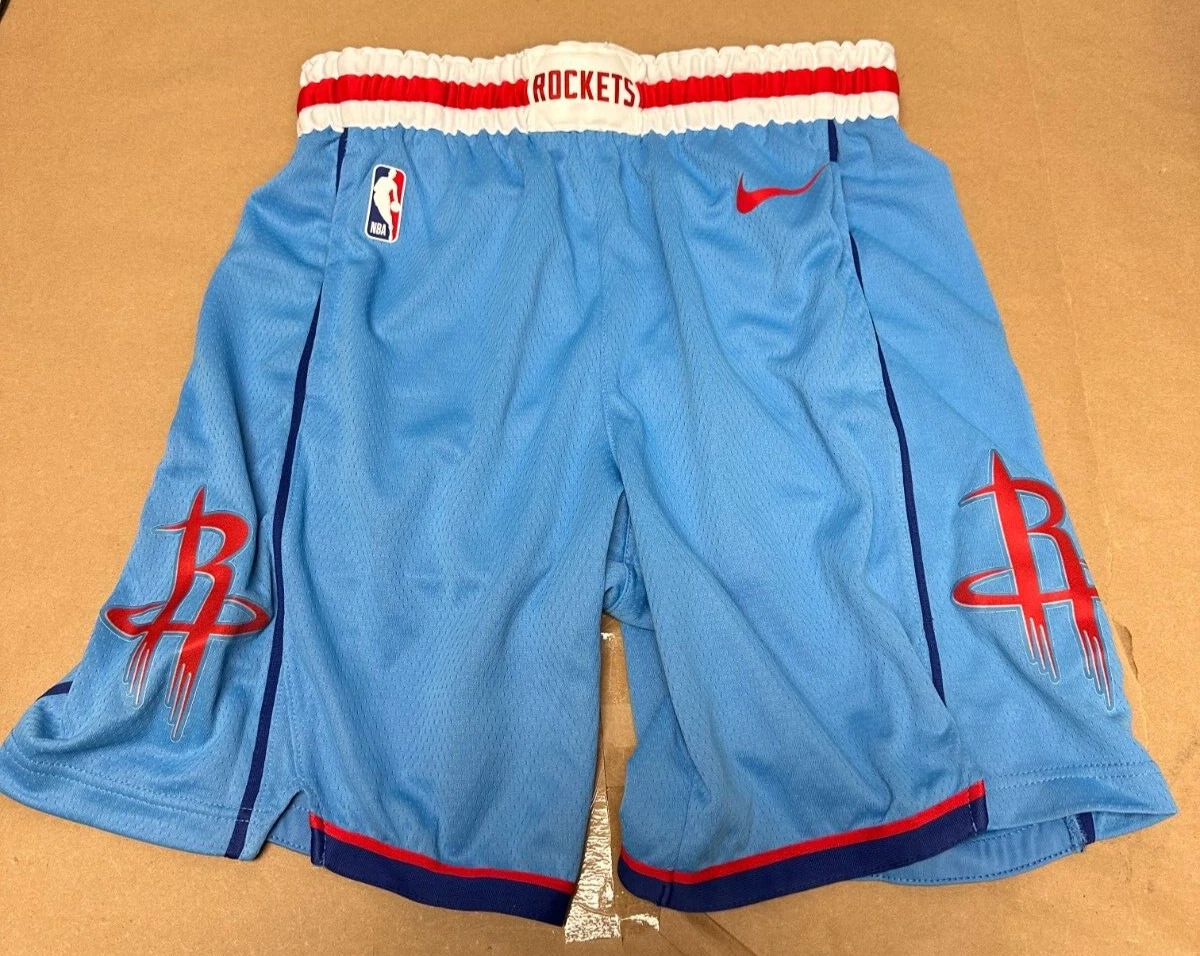 Nike, Shorts, Authentic Nba Houston Rockets Retro Nike Shorts