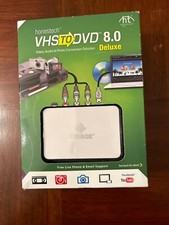 HONESTECH VHS TO DVD 8.0 DELUXE, VIDEO, AUDIO  PHOTO CONVERSION SOLUTION.NEW